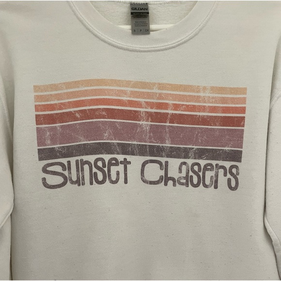 Sunset Chasers White Hoodie - Picture 3 of 6